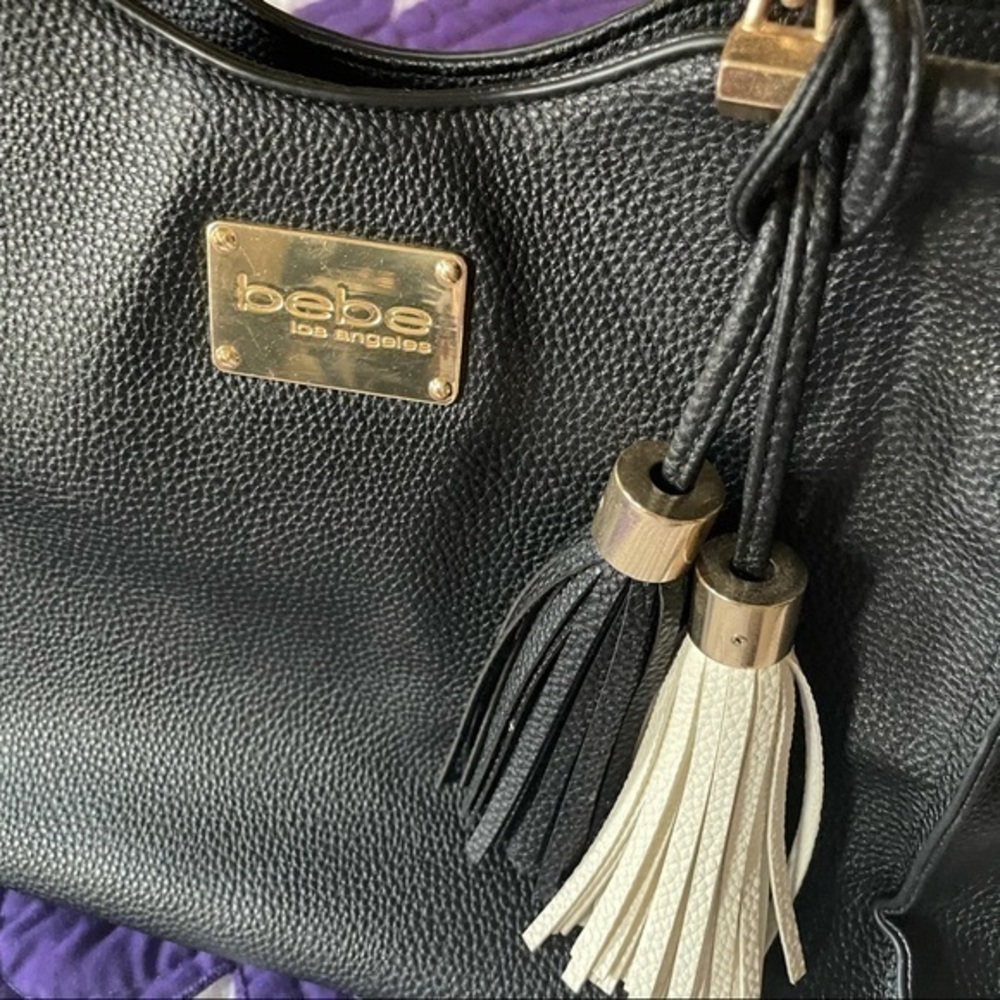Classy Bebe Purse with Plenty of Room and Tassels